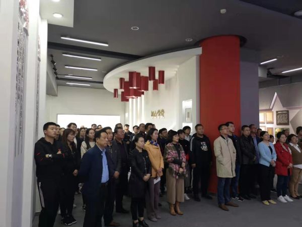 组织干警参观初心学堂